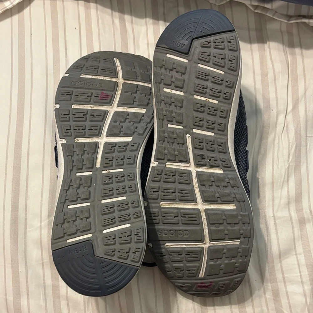 Adidas Dark Blue Athletic Shoes